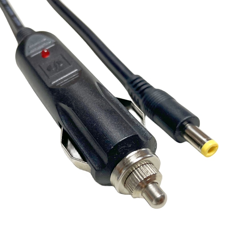 12V Cigarette Lighter Car Charging Cable High Power Pure Copper Thickened 0.75 Square Dc5.5X2.5 Interface Car Charging Cable
