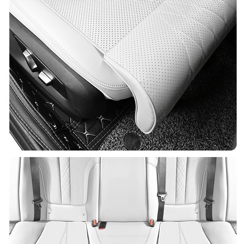 New car seat extended footrest and leg support to relieve discomfort during long drives, essential for both driver and passenger