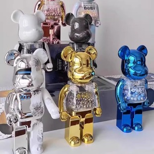 �羳����bearbrick400%�����ܷeľ�ܔ[���͏d�[��28cm�ܹ������k