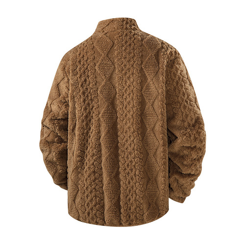 New Fleece Jacket for Men - Thick Fleece Lined Hooded Winter Coat for Men