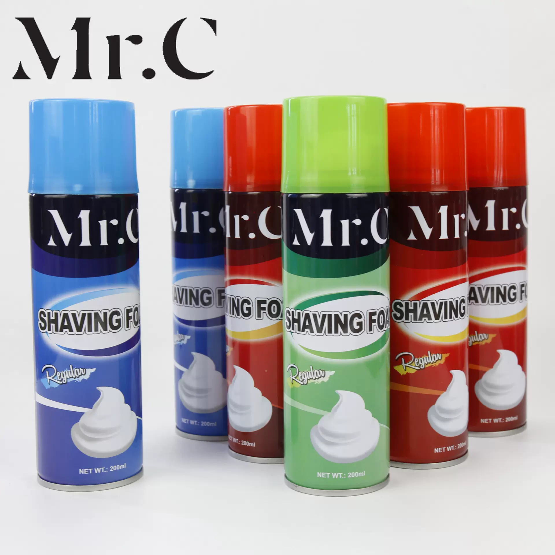 男士剃须膏剃须泡沫200ml大瓶装泡沫丰富软化胡须刮胡膏啫喱批发