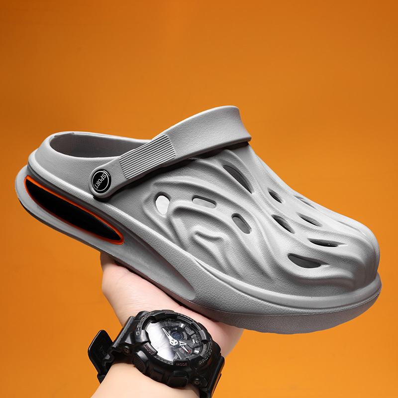 코코넛 홀 신발 2024 BAOTOU 슬리퍼 남성용 샌들 비치 신발 여행 신발 캐주얼 가든 신발 남성용 샌들