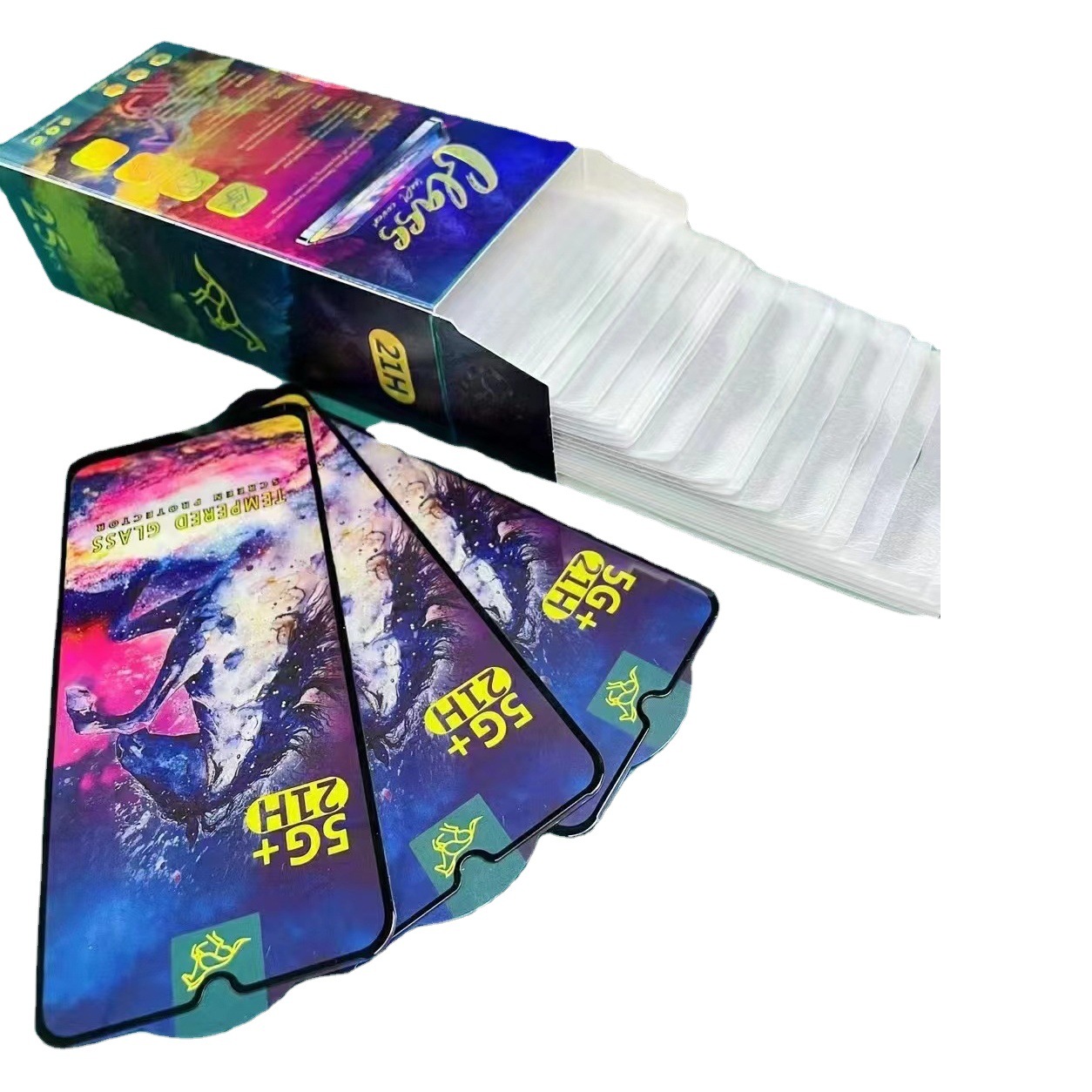 Protector de pantalla de vidrio templado Qianlima para iPhone 15 Pro Max, apto para Apple 16 Pro Max, con protección ocular.