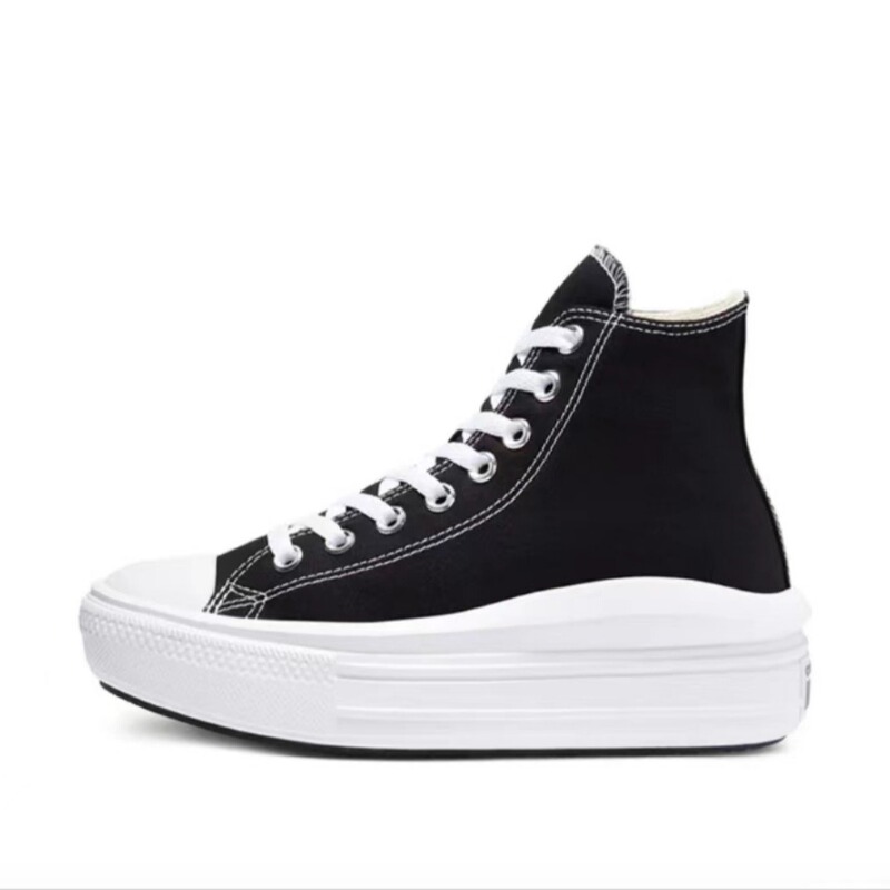 Converse Thick-Soled High-Low Platform Shoes, Versatile Height-Increasing Shoes, Dad Shoes, Platform Canvas Shoes, Height-Increasing Canvas Shoes Converse Thick-Soled High-Low Platform Shoes, Versatile Height-Increasing Shoes, Dad Shoes, Platform Canvas Shoes, Height-Increasing Canvas Shoes