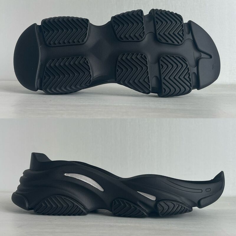 Source factory direct sports men's and women's shoes PU TPU suction mold outsole non-slip wear-resistant fixed color sole wholesale