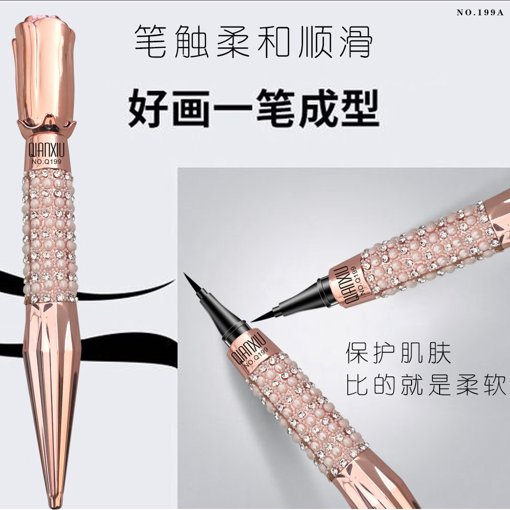 QIANXIU Cross-border Makeup Queen, Scepter non-smudging Eyeliner Liquid Pen, a best-selling product in Europe and America, waterproof and long-lasting eyeliner pen undefined