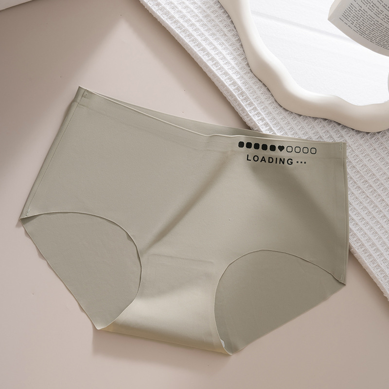 Bragas de seda de hielo que no dejan marcas, bragas triangulares especiales para ejercicios de yoga sin caderas, refrescantes