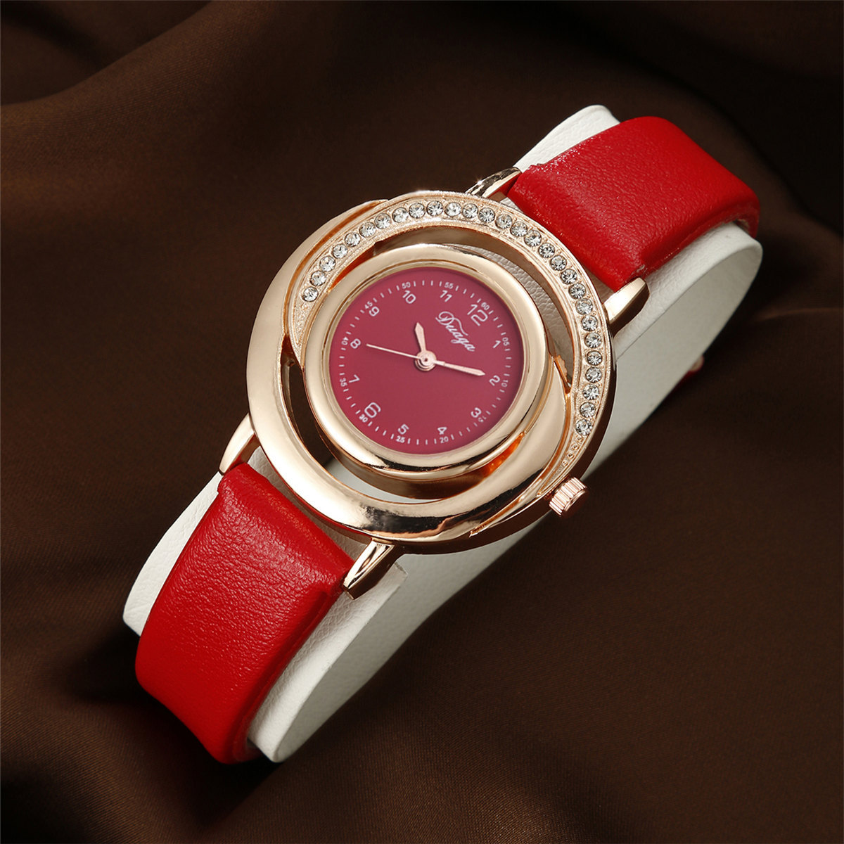 Elegant Geometric Buckle Quartz Women's Watches display picture 12