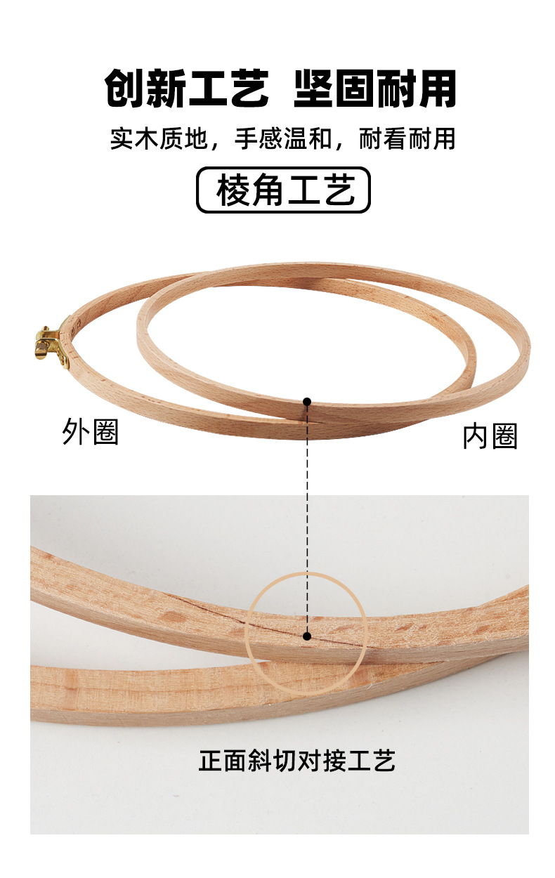 9832552C-9832392C菱角工艺榉木绣绷详情设计_