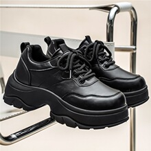 ���ߺ����Ь2025�羳�ﶬ����ɫ��ͷƤЬ��ʿӢ�׷�±ȳ�shoes