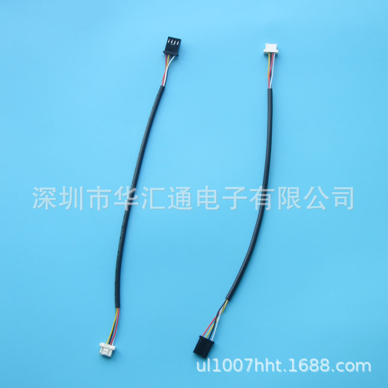 TE 280359 4P电磁阀线 莫仕5P 1.5间距车载音响 实验板扩展连接线