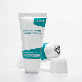 Customized Cosmetic Squeeze Tube Three-Ball Massage Head Tube Beauty Neck Cream Body Care Pe Plastic Tube