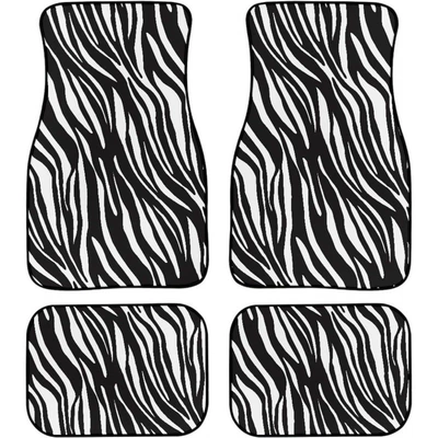 Avtomobil döşəmə paspasları — Easy-To-Clean Crystal Velvet Anti-Slip - car-floor-mat-41-33444468cm-two-pairs-four-pieces-in-total