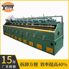 自动圆管抛光机 卧式不锈钢圆管抛光机 钢管拉丝机 抛光机工位多