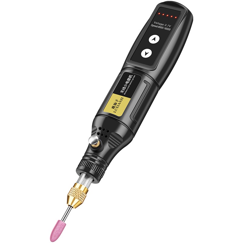 Deer Fairy Pointer Miniature Handheld Electric Power Pointer Tool for Jade Wood Taller Poliding Drill