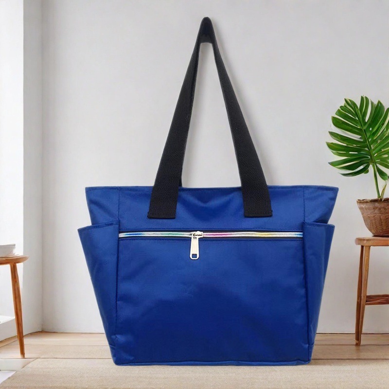 Solid color fashionable universal one-shoulder bag