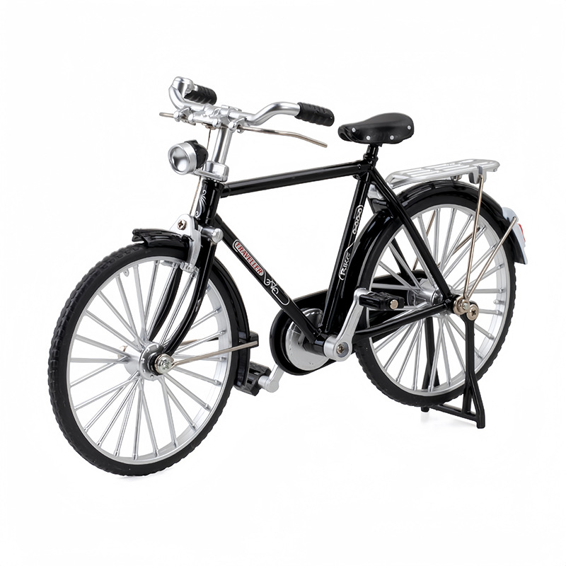 Bicicletas de aleación 1: 10 28 modelo de juguete de barra de simulación nostálgica clásica 28 modelo de carro de viga curva al por mayor transfronterizo image 6