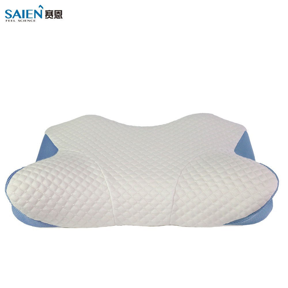 Almohada de espuma de memoria en forma de mariposa transfronteriza nueva casa almohada de memoria de protección del cuello de rebote lento espacio almohada de espuma de memoria almohada cervical image 8