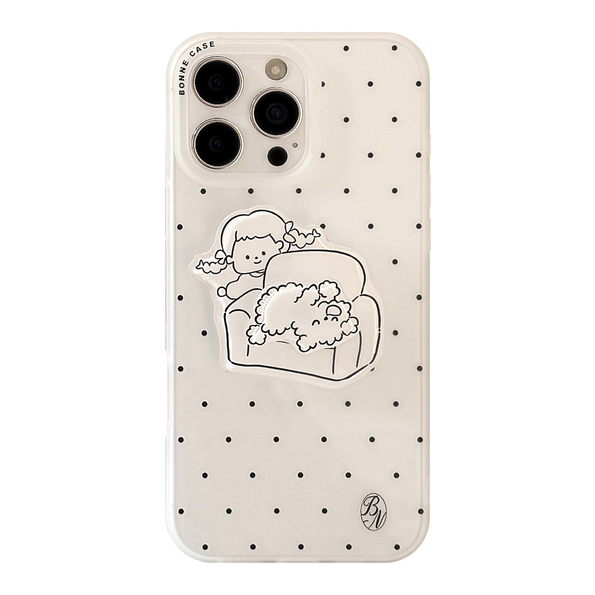 Soporte giratorio simple de dibujos animados, adecuado para fundas de teléfono Apple 17, 15 Pro Max, iPhone 16, funda suave para iPhone 13