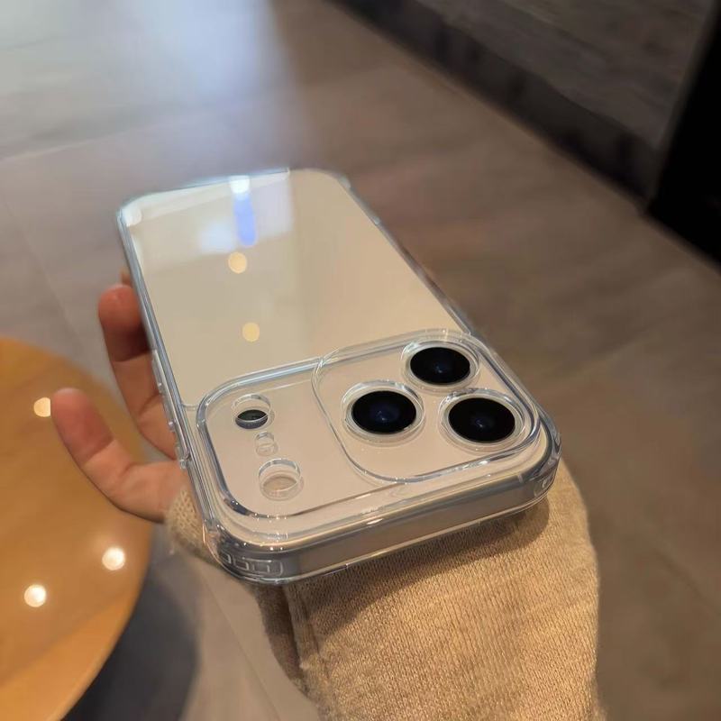 透明加厚适用iphone17promax手机壳苹果16e/17pro软壳17air简约17|undefined