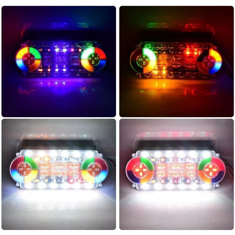 Truck Anti-Rear Collision Flashing Led Light 24V Super Bright 24-Volt Trailer Tail Light 2026 New Model Trending Online