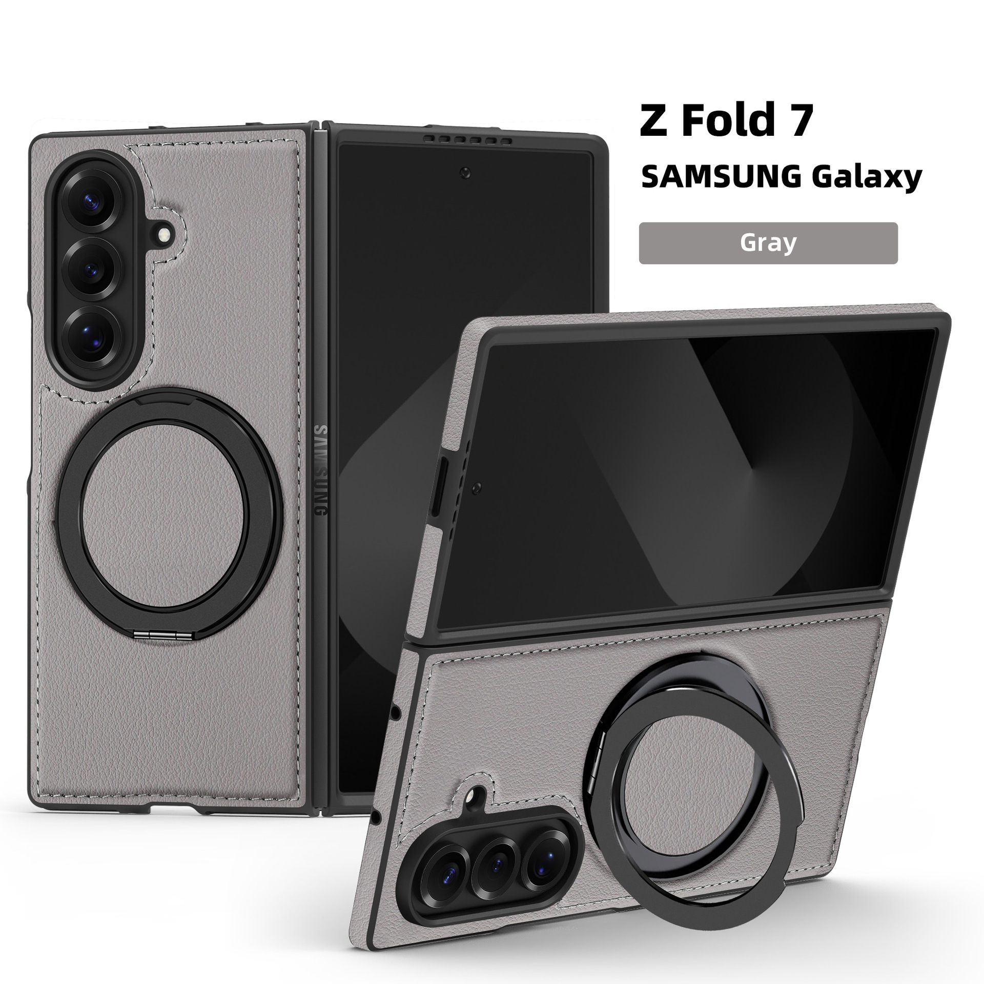 Gray [Yashi 360 rotating stand magnetic attraction]