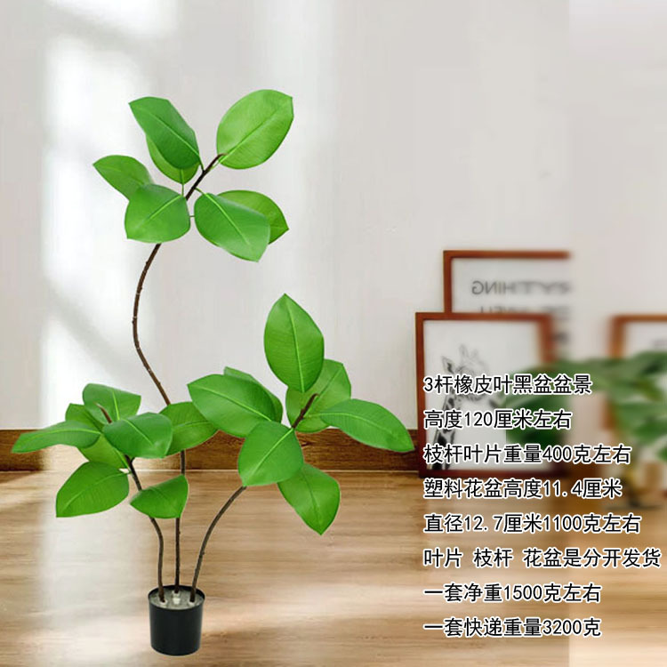 Plantas de simulación bonsai decoración interior y exterior plantación verde plantación de bambú simulación de plantación en maceta plantación de dormitorio plantación de suelo image 22