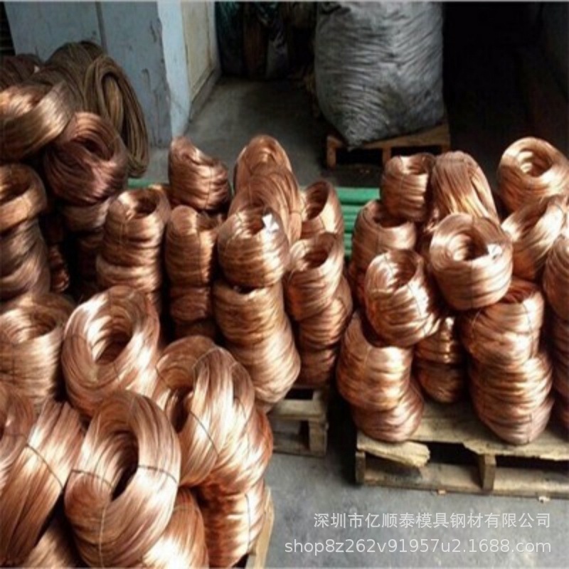 现货供应磷青铜铜线C5210  C52100高精磷青铜线 高弹性磷青铜线