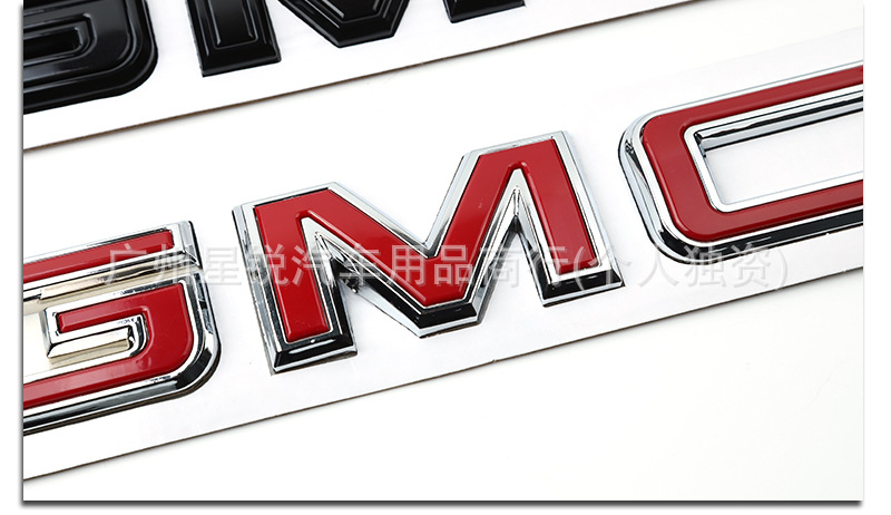 Suitable for GMC Yukon XL grille badge, replacement grille emblem, rear emblem sticker