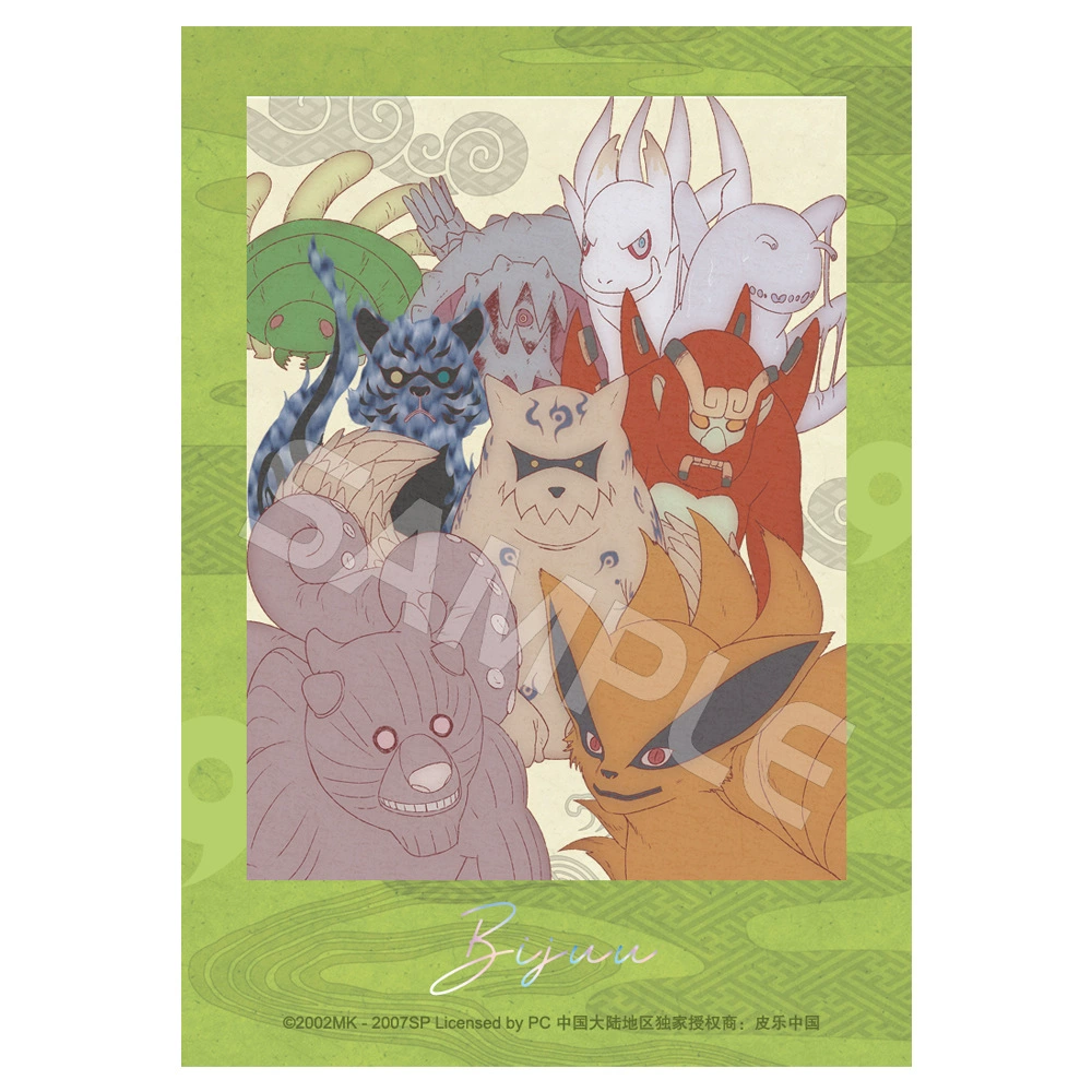 Портретная серия Stand-Up Art Card (Moriwan) Naruto, коллекционная серия 6.3×8.9 см