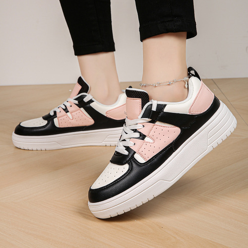 Women's Summer Spring New Casual Comfy Flat Sneakers with Thick Insoles and Height Increase Platform