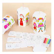 ��ͯ���D�Q�·�ˮ�ʮ� �ֹ�����DIY���L��ɫ�Q�b�T�f�� ��ˮ�ʹP