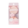 Double-sided fuchsia sponge, 2 pieces