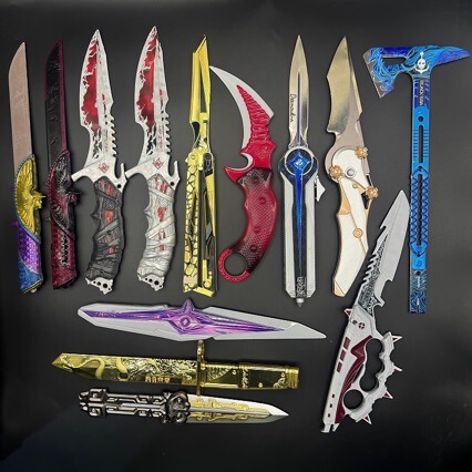 Delta Force season complete set of weapons: Creed, Polaris, Dark Star, Eulogy, Mercy, Shadow Peak collection models for a cool look