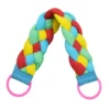 Scarf with pigtail, color