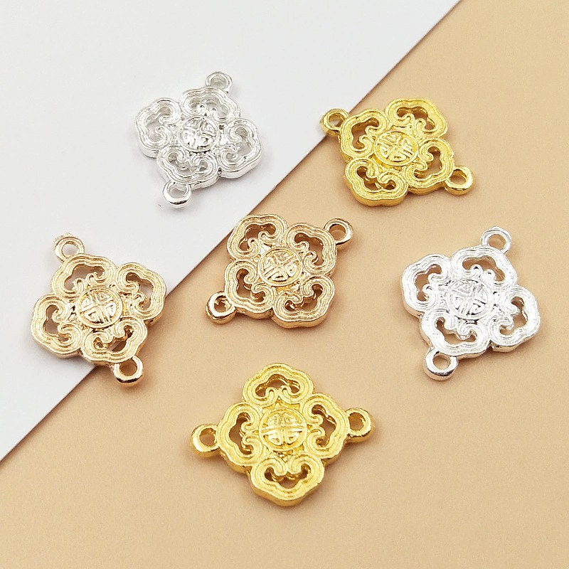 DIY аксессуары античный суд шпилька материал новый сплав пористой Фуджи кисточка Соединительная деталь 1683