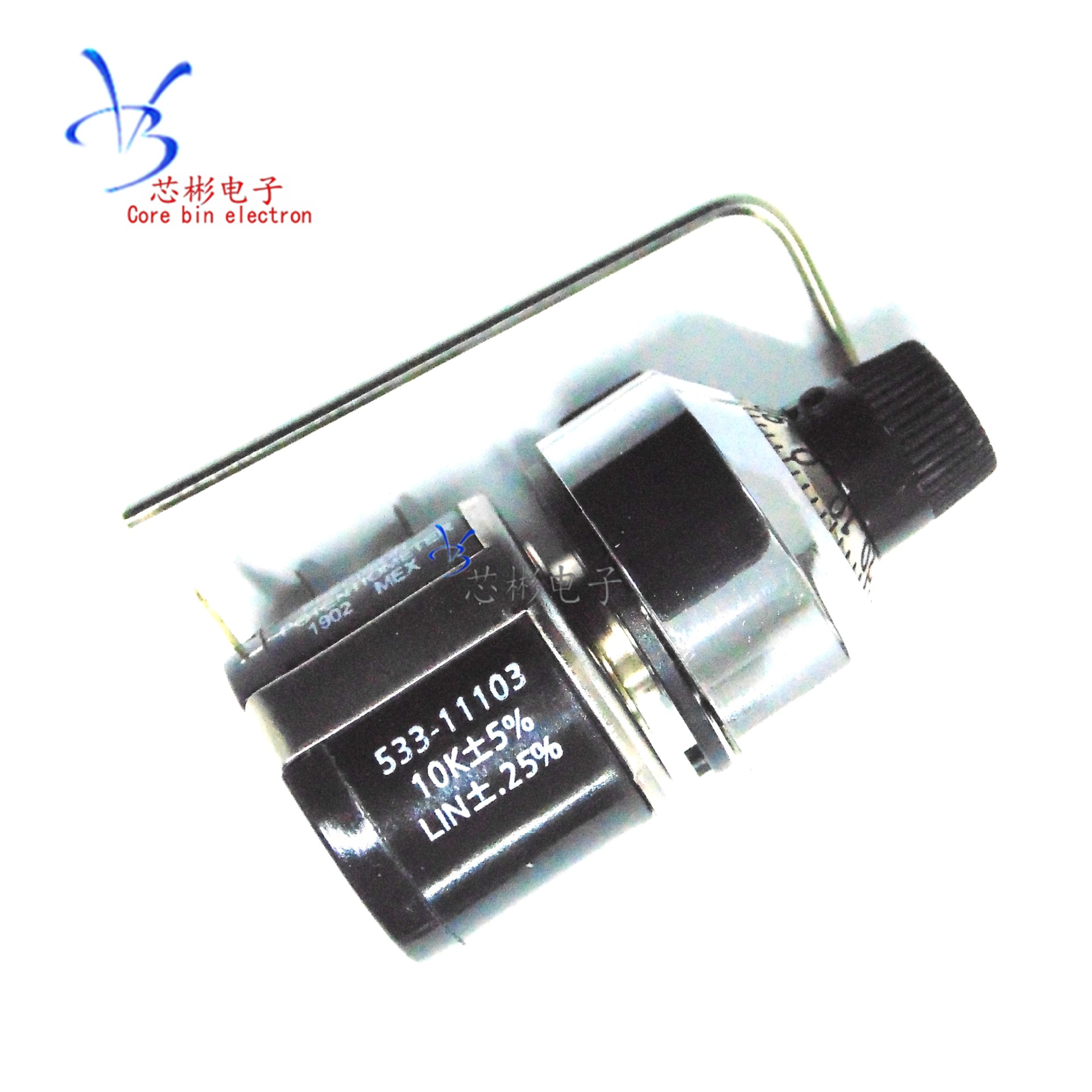 3圈绕线电位器MOD533-11103 5q02 102可调电阻1K2K5K10K 精度多圈
