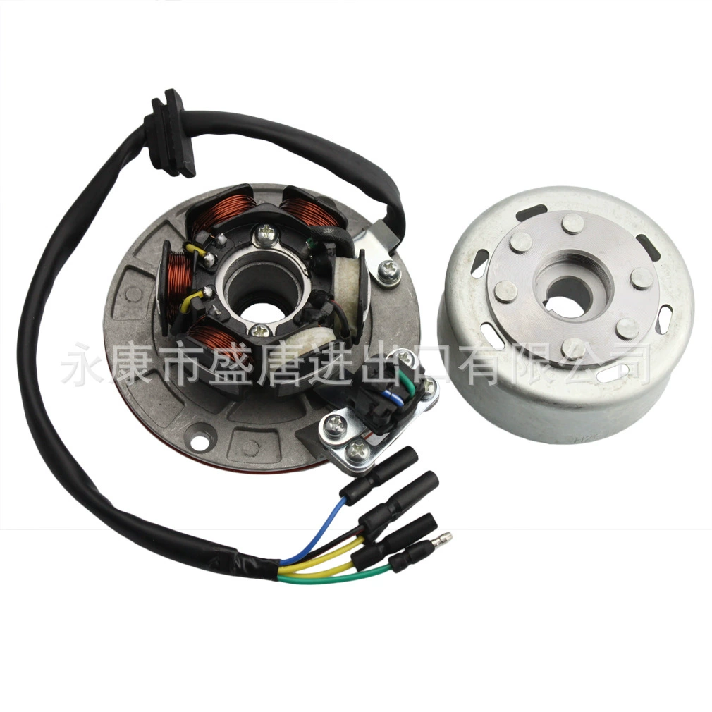 Комплект статор-магнитный якорь ведущего колеса замена для YX 140cc 150cc 150cc 160cc велосипед