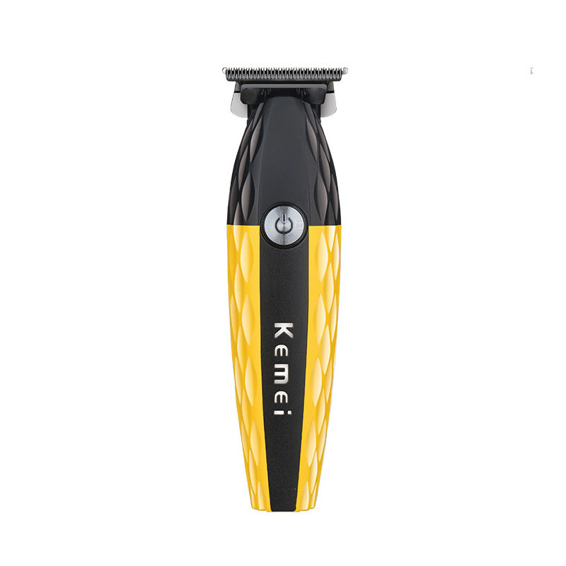 Corte de pelo KME tijeras eléctricas de empuje KM - 1690A transfronterizas cabeza de aceite tallado empuje tijeras eléctricas de carga rápida súper silenciosas