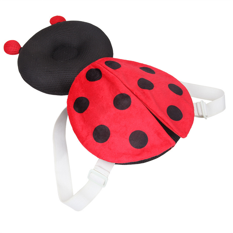 Lindo conejo Rosa Panda anti-caída almohada Infantil Niño anti-caída reposacabezas protector de cabeza en stock fábrica al por mayor