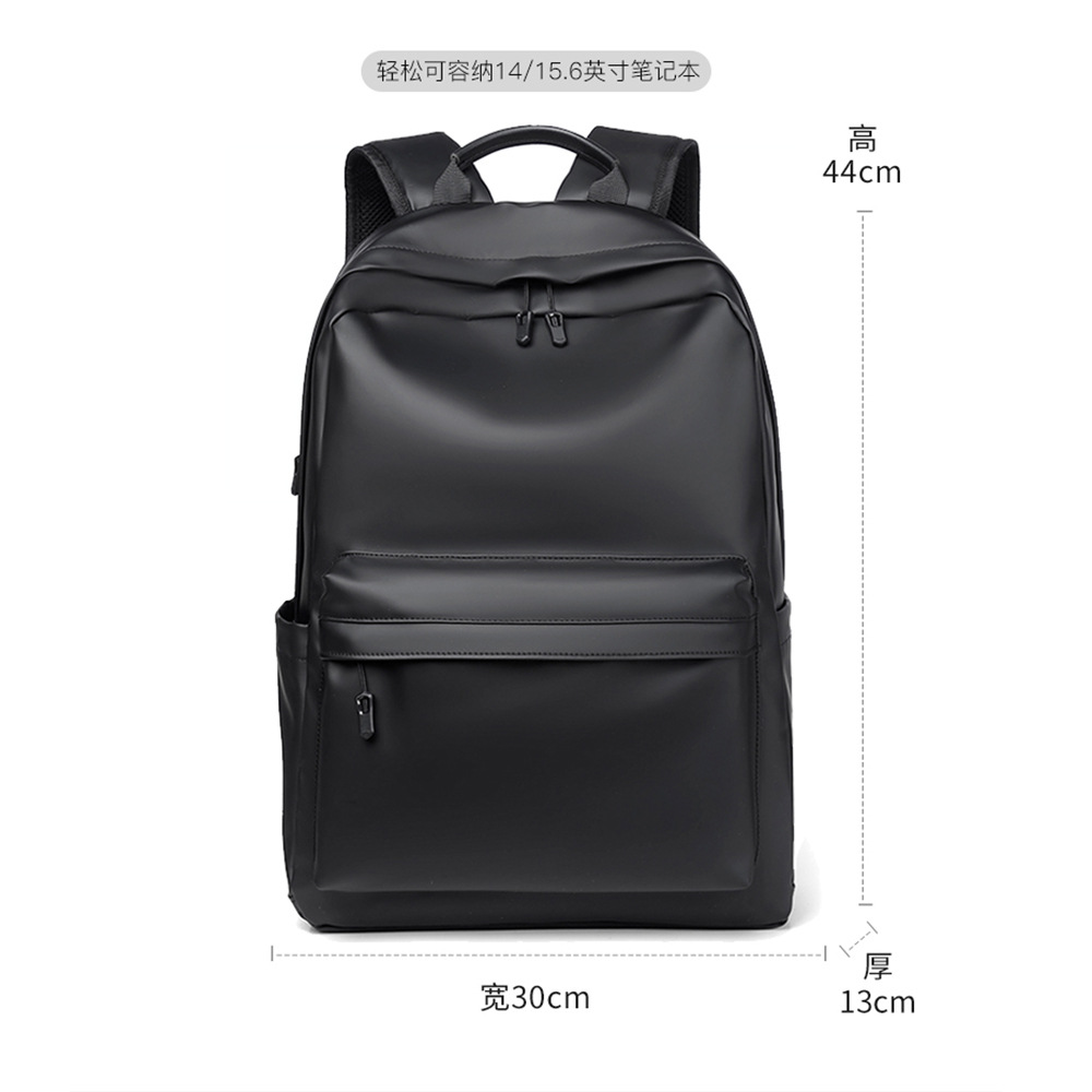 Tendencia transfronteriza nueva mochila, mochila para hombres, mochila urbana impermeable, mochila de computadora simple, mochila escolar para estudiantes de secundaria