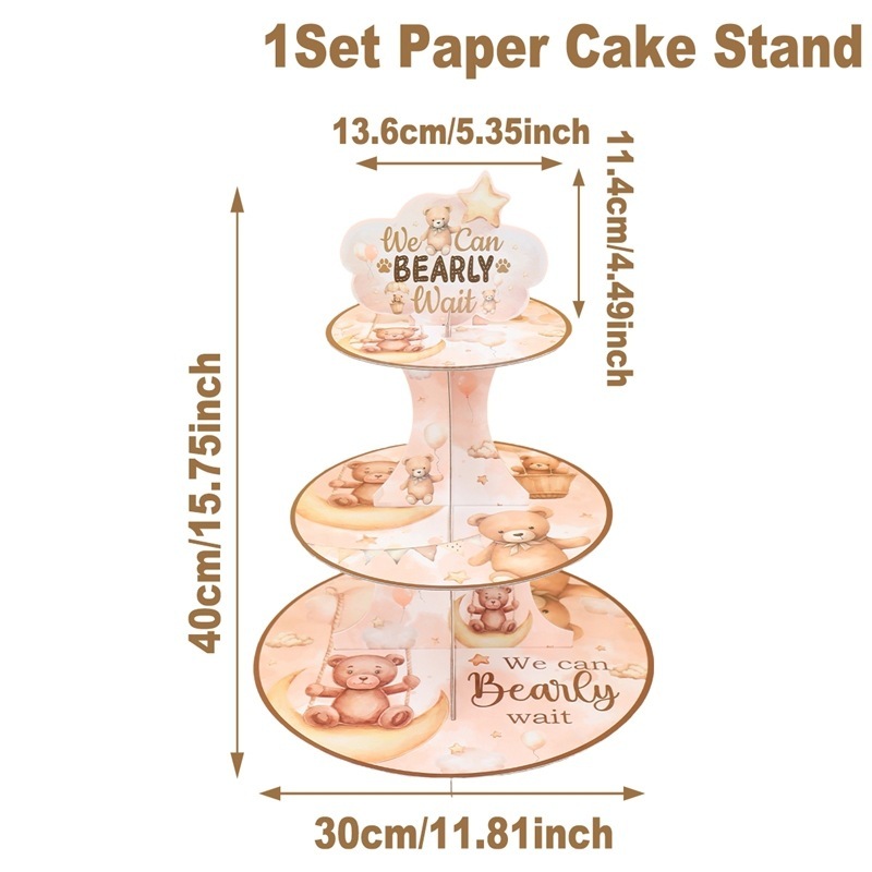 クロスボーダーケーキスタンド誕生日パーティーの装飾ケーキテーブル使い捨て紙デザートテーブルケーキホルダー外国貿易ホット販売|undefined
