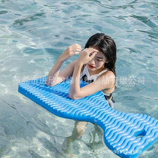 高端材料NBR浸胶游泳马鞍柔软防水辅助游泳浮力板水上漂浮床定制