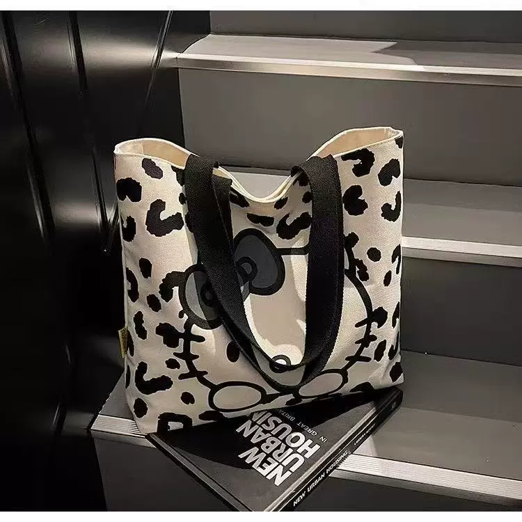 帆布包女森系百搭单肩包大容量装书学生上课通勤包手提布袋包