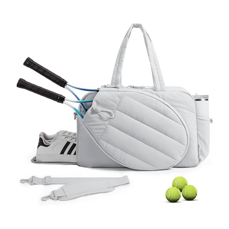 Nuevo comercio electrónico transfronterizo al por mayor venta caliente de fin de semana al aire libre bolsas de raqueta de tenis, bolsas de tenis, bolsas especiales
