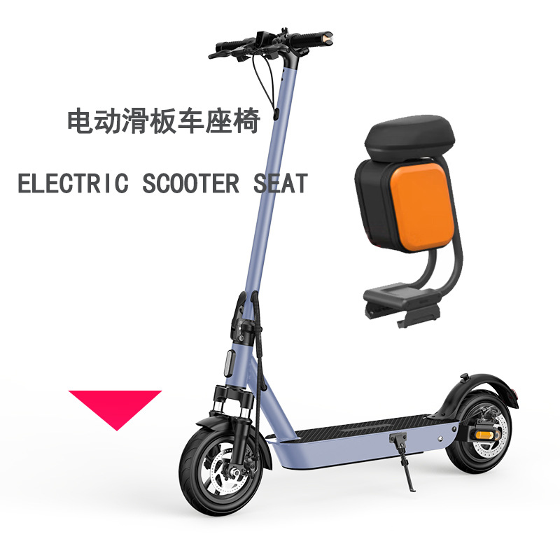 Patinete eléctrico con tracción trasera MK086, intermitentes izquierdos y derechos, amortiguadores delanteros y traseros, 500W, todoterreno de largo alcance.