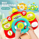 Trembling with the same model of children's multi-function co-pilot steering wheel simulation car simulation car driving children's toys