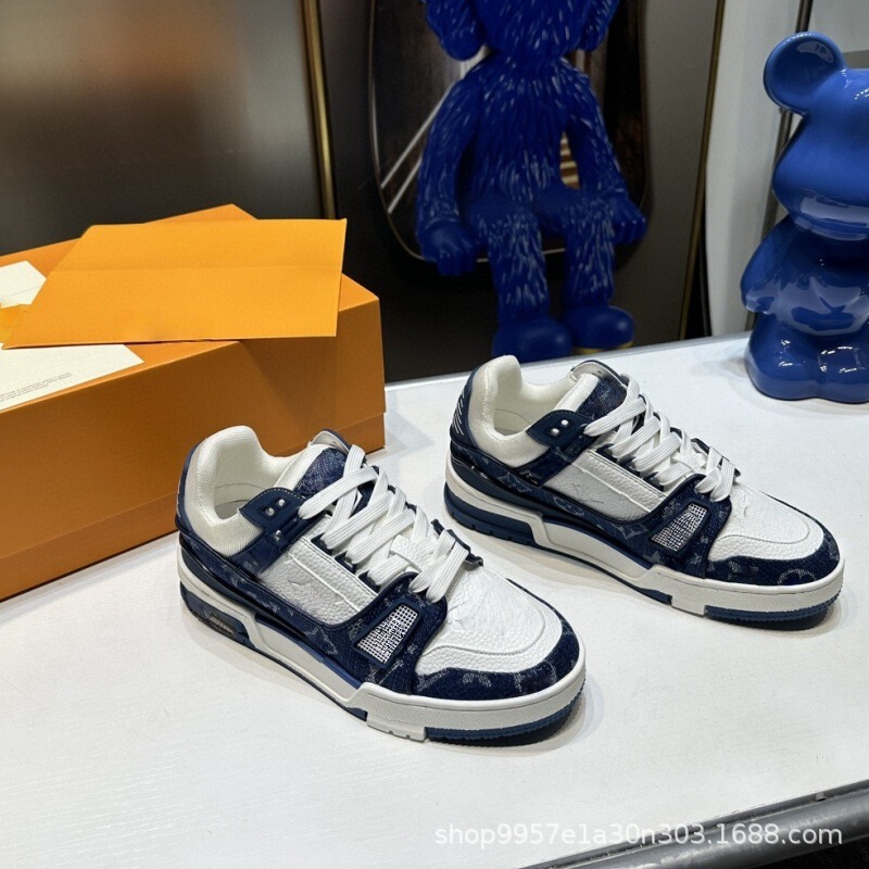 驴家板鞋经典款男女同款2025年新款厚底增高百搭运动休闲板鞋拼色|undefined