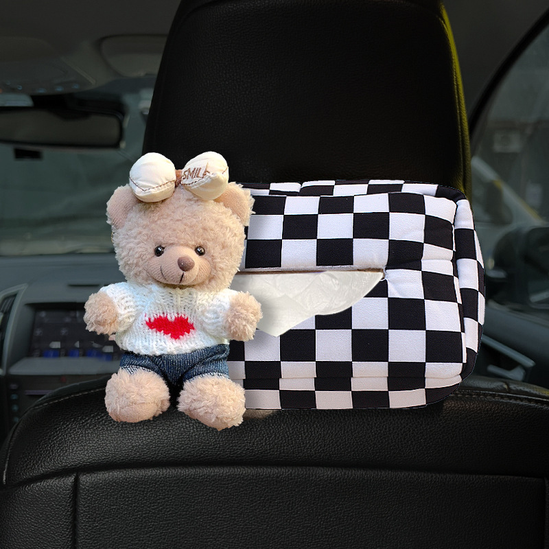 [Productos de punta] Bolsa de papel de dibujo para coche, caja de reposabrazos para mujer, bolsa de papel, caja de dibujo para coche colgante, decoración de caja de dibujo para coche image 18