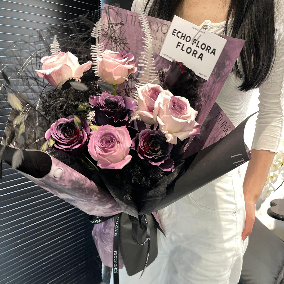 Papel de embalaje de salsa de ciruela al por mayor de materiales de flores de mármol de pintura al óleo atmósfera de papel de arte